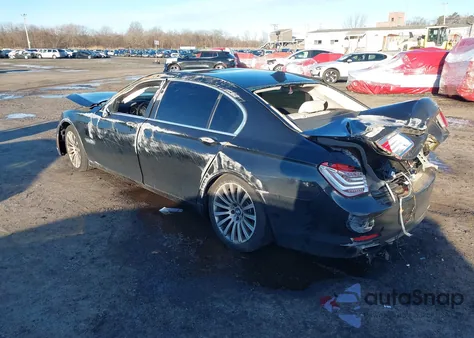 2011 BMW 750 Lxi from USA, damaged, VIN WBAKC8C56BC433889